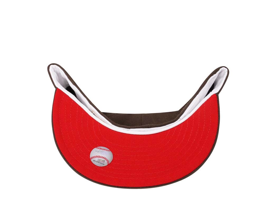 New Era St. Louis Cardinals World Series 1967 Coffee Red Edition 59Fifty Fitted Hat
