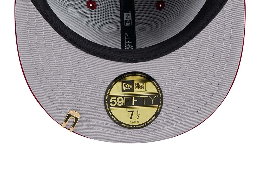 New Era Philadelphia Phillies World Series 1980 Velvet 59Fifty Fitted Hat