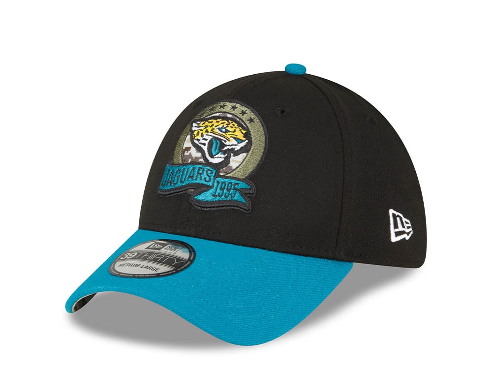 New Era Jacksonville Jaguars Salute to Service 2022 39Thirty Stretch Hat