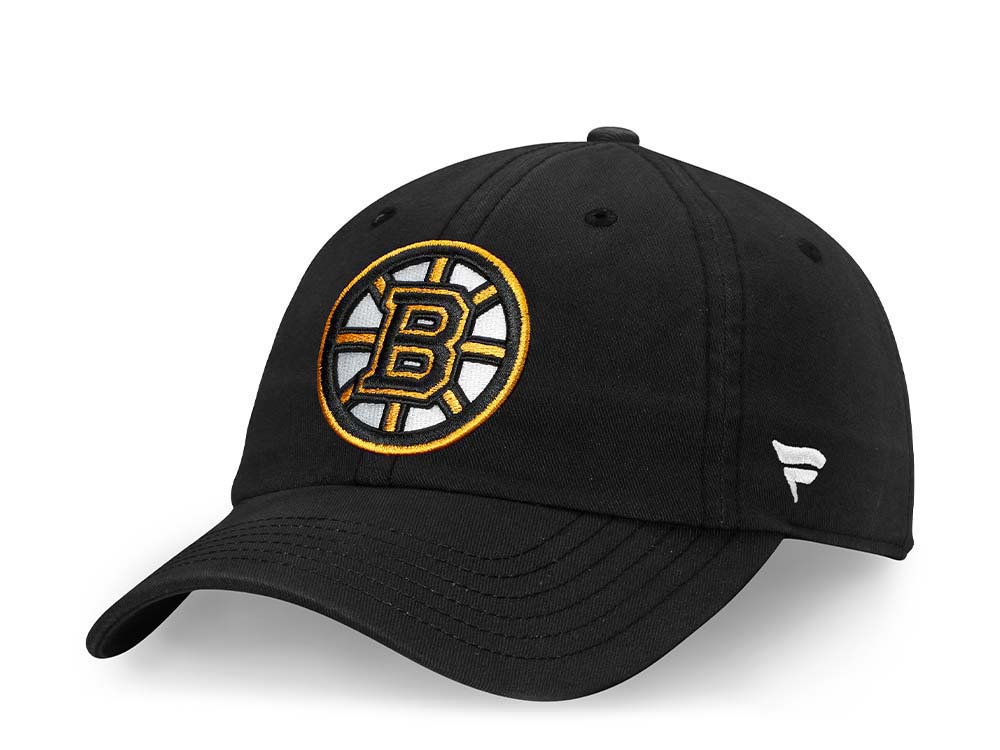 Fanatics Boston Bruins Primary Logo Adjustable Strapback Hat