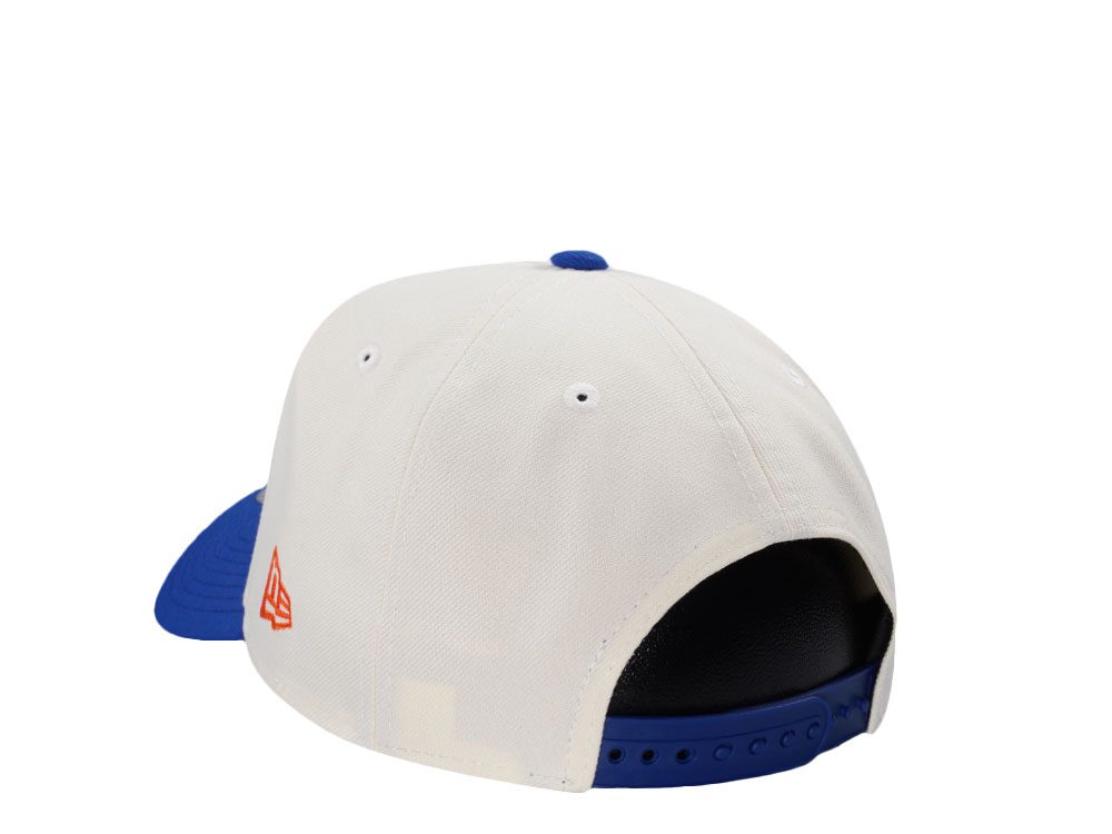 New Era New York Knicks Classic Chrome Two Tone Edition 9Forty A Frame Snapback Hat
