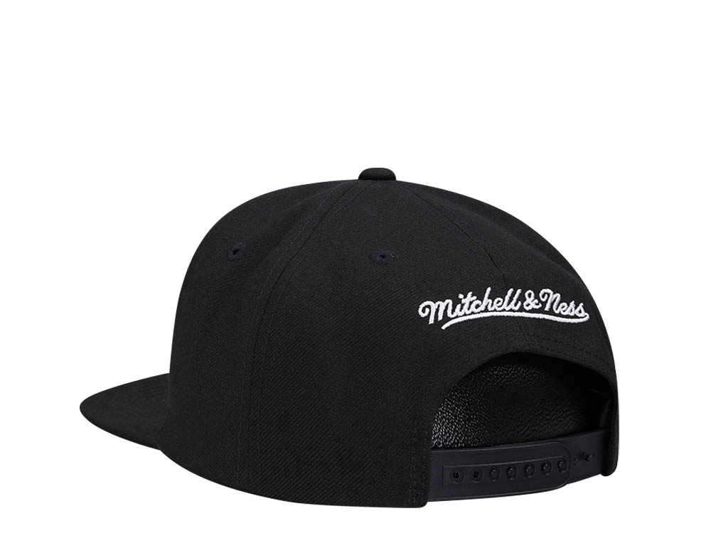 Mitchell & Ness Miami Heat Conference Patch Black Snapback Hat