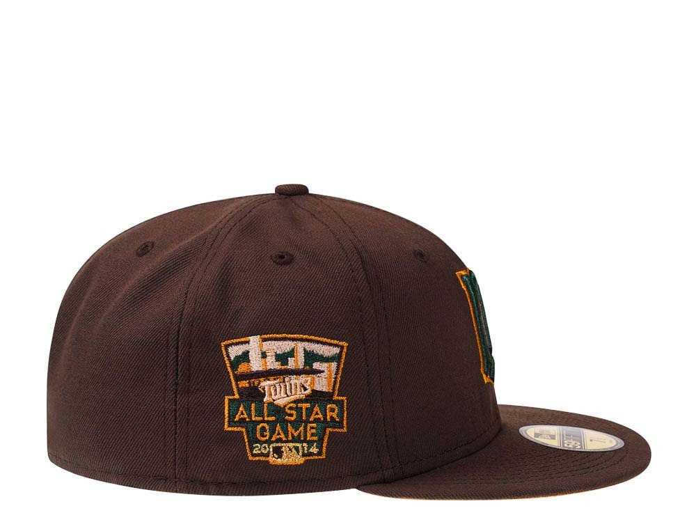 New Era Minnesota Twins All Star Game 2017 Peanut Chocolate Edition 59Fifty Fitted Hat