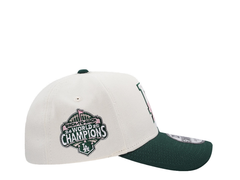 New Era Los Angeles Dodgers Back to Back Champions Chrome Two Tone Edition 9Forty A Frame Snapback Hat