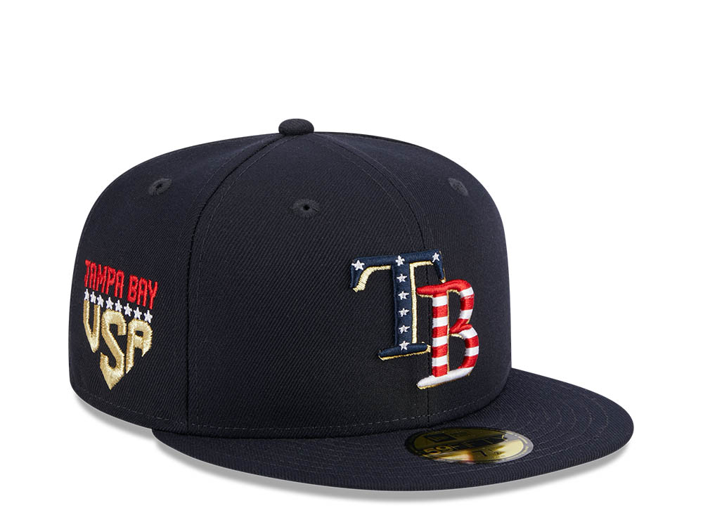 New Era Tampa Bay Rays 4th of July 23 59Fifty Fitted Hat