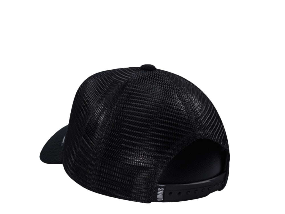 Djinns Do Nothing Club Wafflemelange Black Trucker Snapback Hat