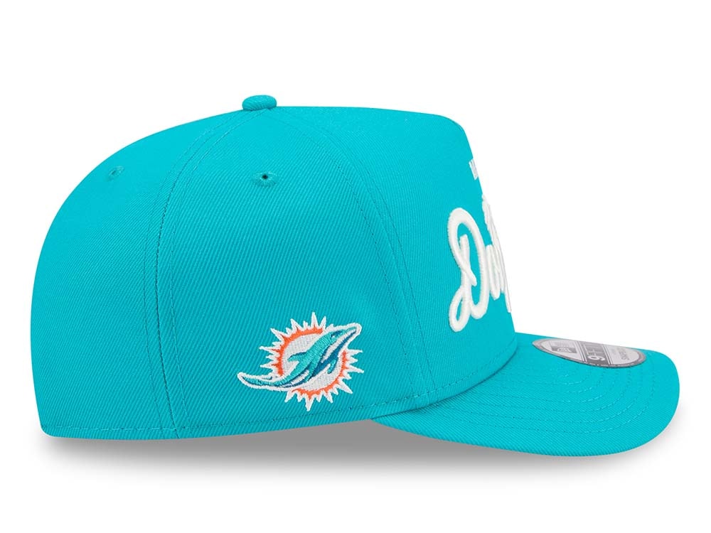 New Era Miami Dolphins Local Play 9Fifty A Frame Snapback Hat