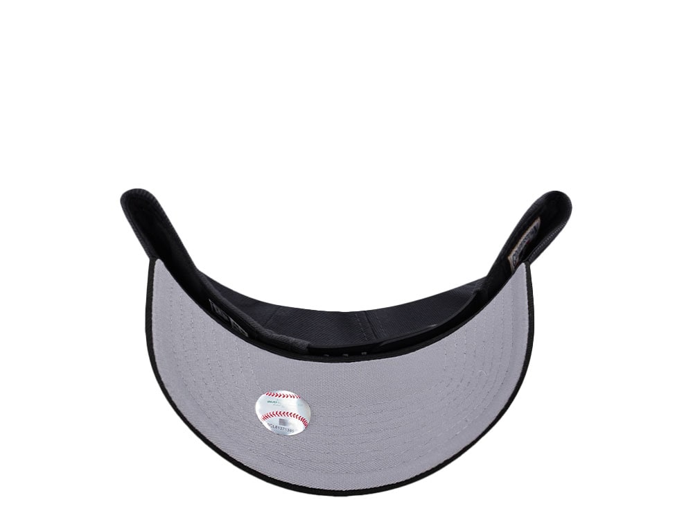 New Era Oakland Athletics 100th Anniversary Dark Gray Two Tone Edition 9Forty A Frame Snapback Hat