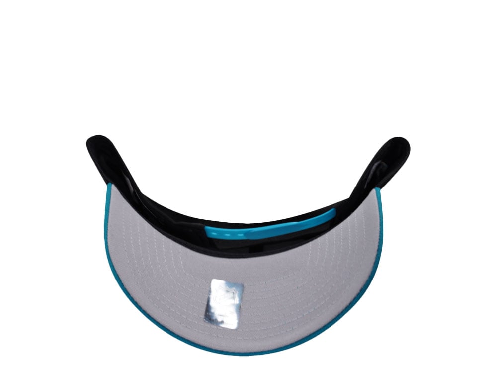 New Era San Jose Sharks 20th Anniversary Black Two Tone Edition 9Forty A Frame Snapback Hat