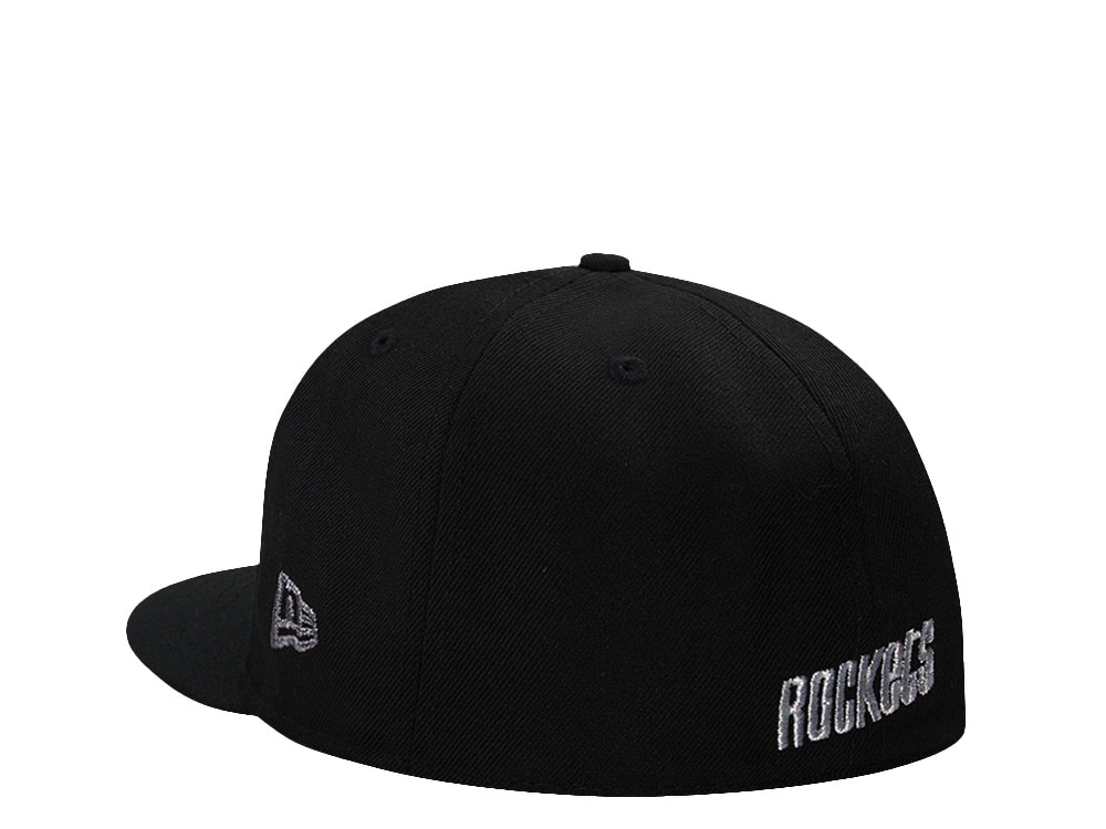 New Era Houston Rockets NBC Black Prime Edition 59Fifty Fitted Hat