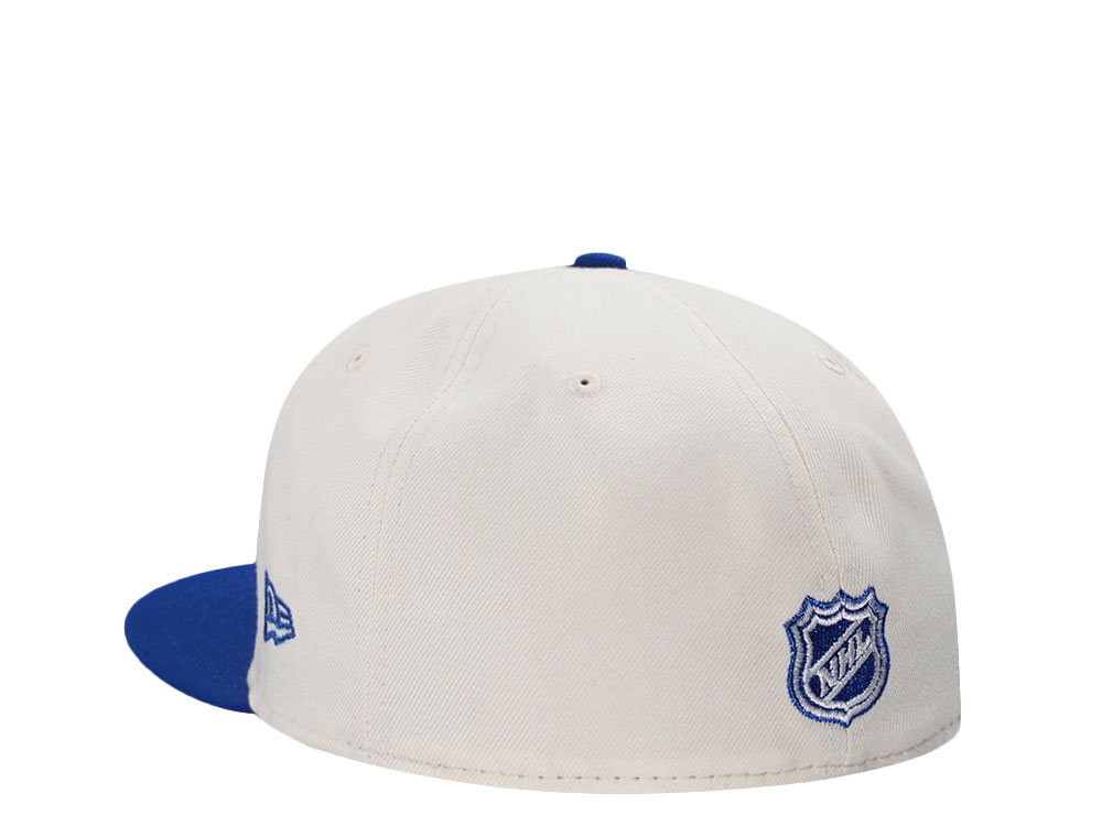 New Era Tampa Bay Lightning Stanley Cup Champions 2021 Chrome Two Tone Edition 59Fifty Fitted Hat