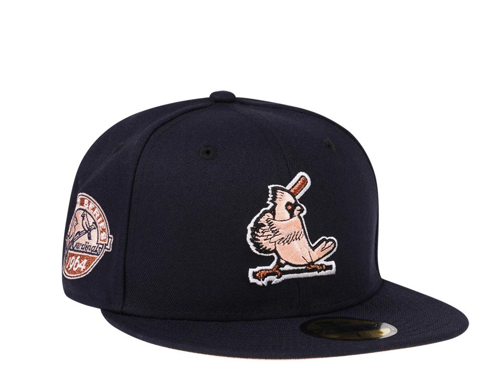 New Era St. Louis Cardinals World Series 1967 Navy Peach Edition 59Fifty Fitted Hat