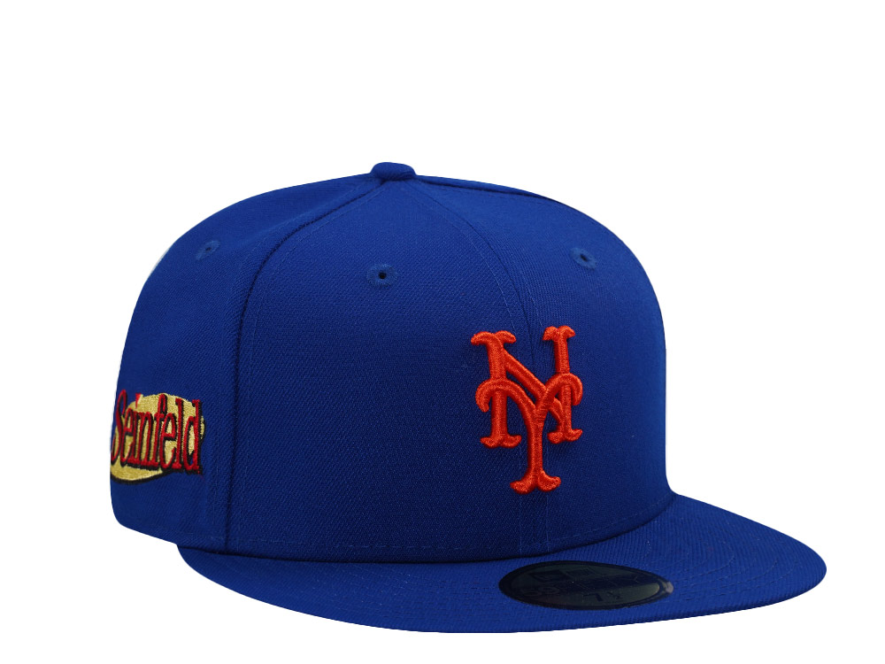New Era New York Mets Seinfeld Royal Blue Prime Edition 59Fifty Fitted Hat