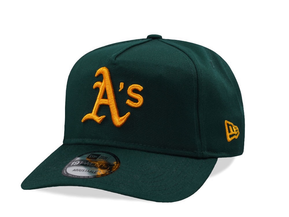 New Era Oakland Athletics Green Classic Edition 19Twenty A Frame Snapback Hat