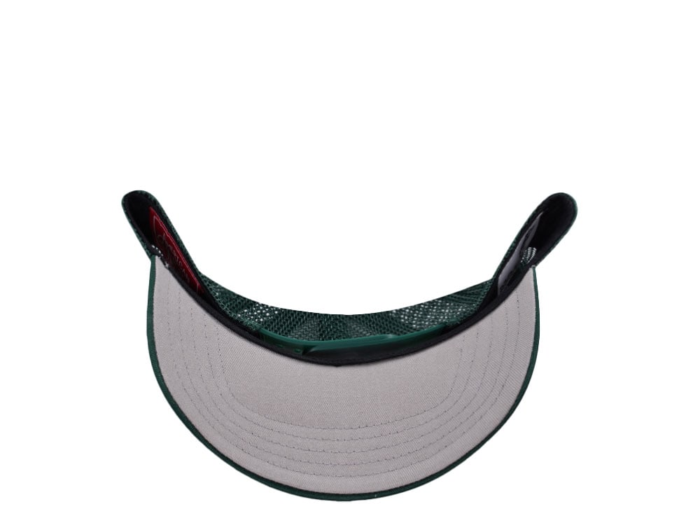 American Needle Mack Trucks Dark Green Valin Trucker Snapback Hat