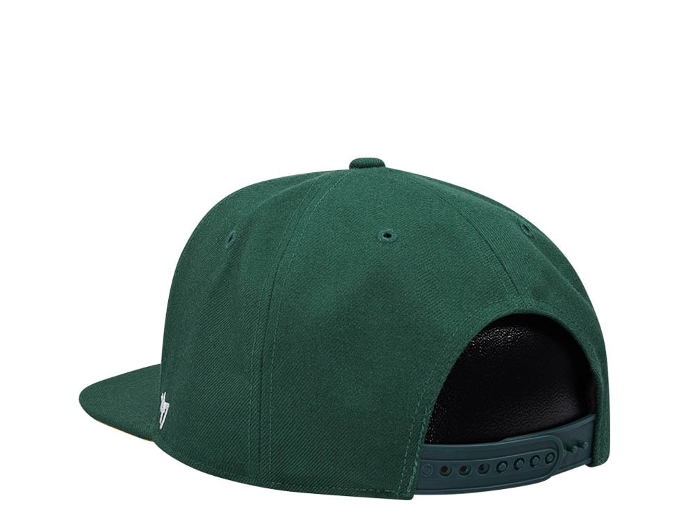 47Brand Oakland Athletics World Series 1989 Dark Green Sure Shot Under Captain Snapback Hat