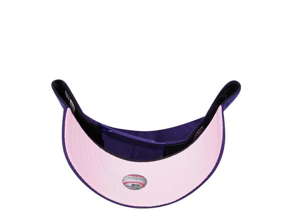 New Era New York Yankees Purple Pink Edition A Frame Snapback Cap