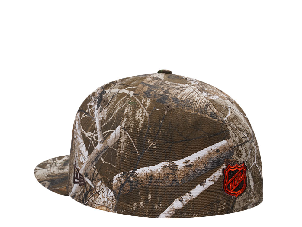 New Era Anaheim Ducks 10th Anniversary Real Tree Prime Edition 59Fifty Fitted Hat