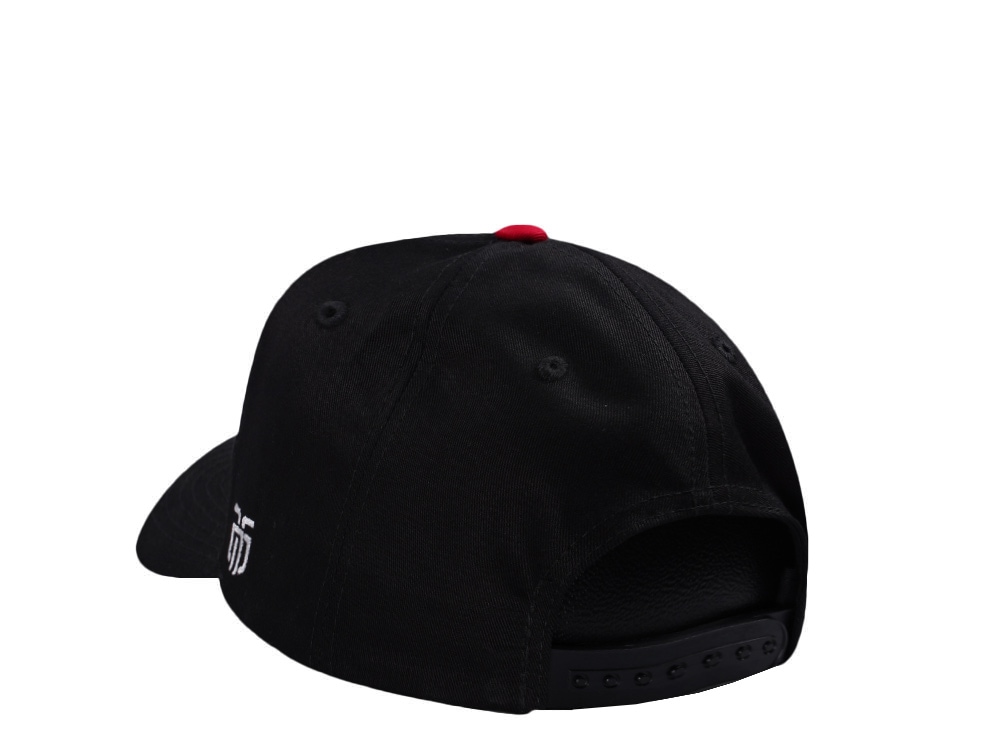 Parallel Union Japan Lucky Cat Red Sun Black Prime Edition Snapback Hat