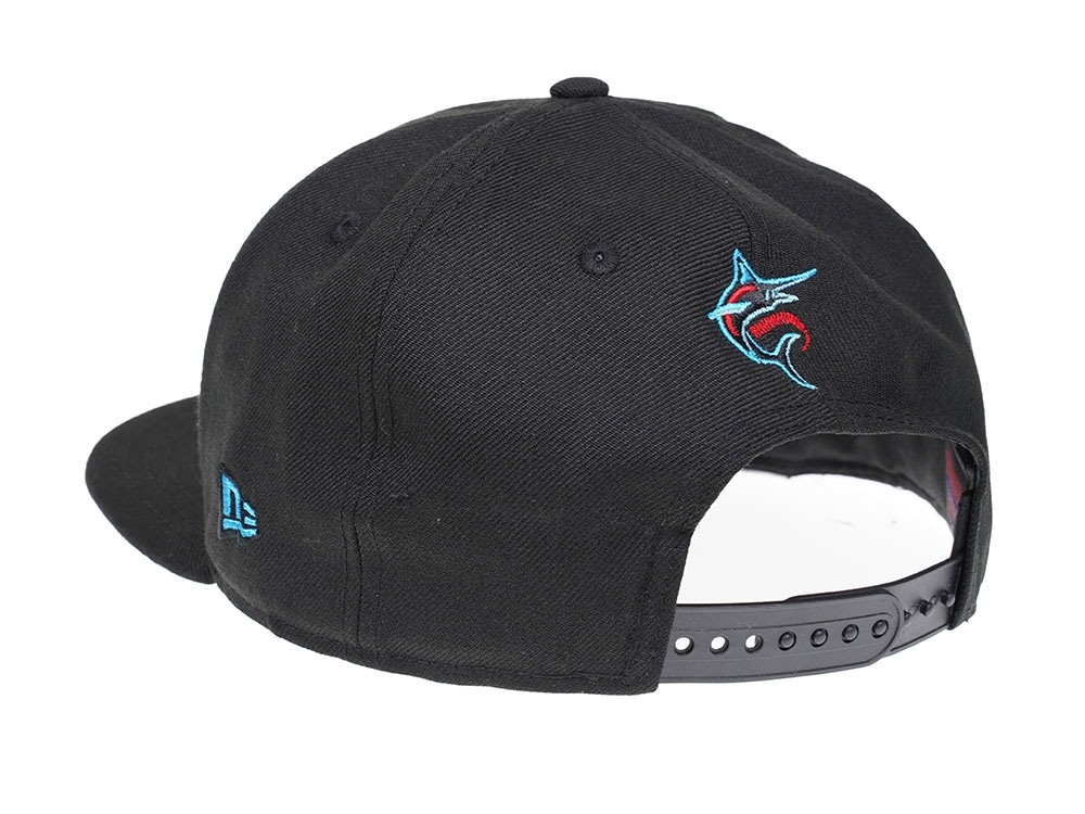 New Era Miami Marlins Black Edition 9Fifty Snapback Hat