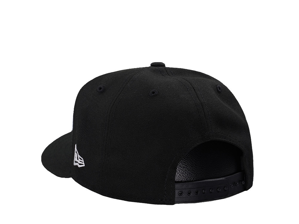 New Era New York Yankees Subway Series Angel Black Prime Edition 9Fifty A Frame Snapback Hat