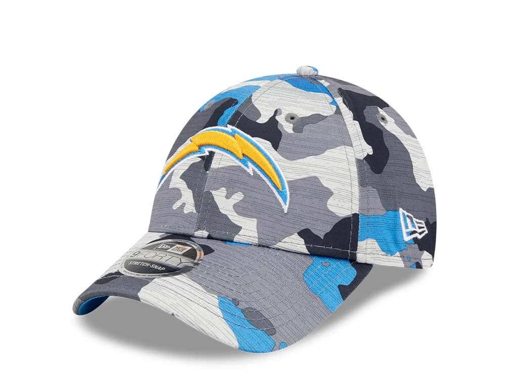 Casquette New Era 9Forty M-Crown Snapback - Los Angeles Chargers - Couronne Structurée, Visière Moderne - 7