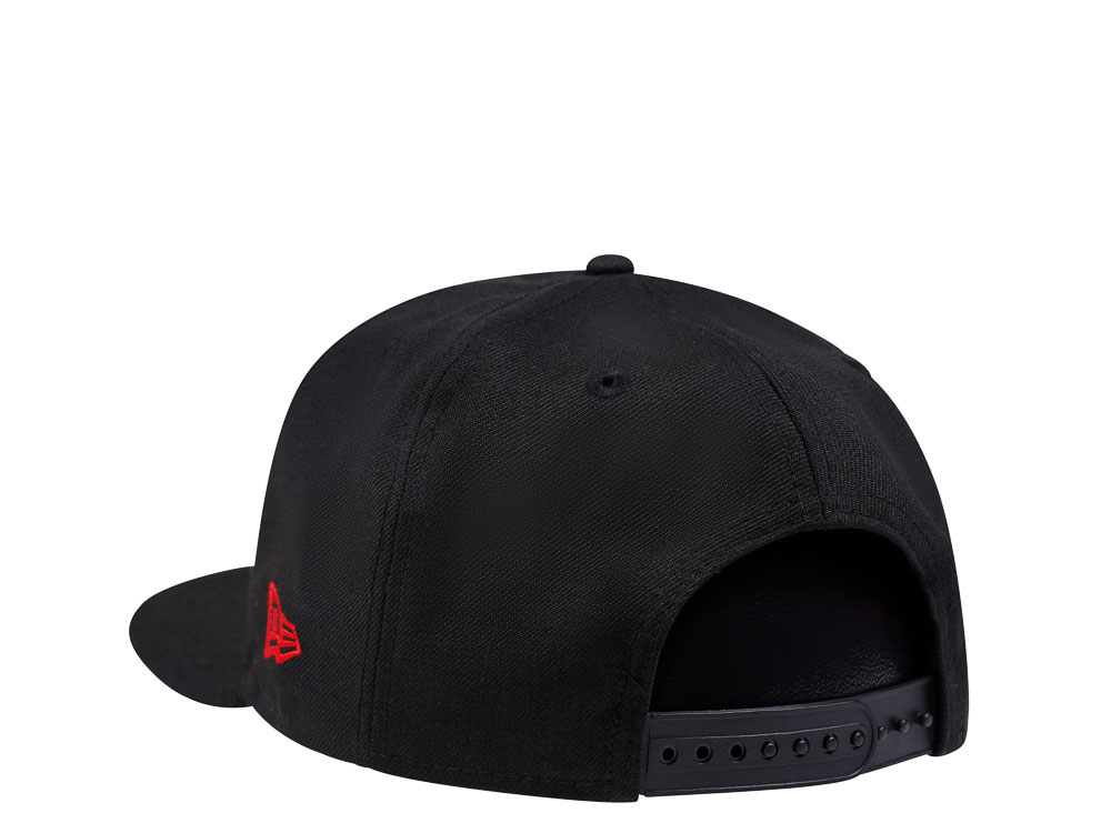 New Era Chicago Bulls Red Horn Edition 9Fifty Snapback Hat
