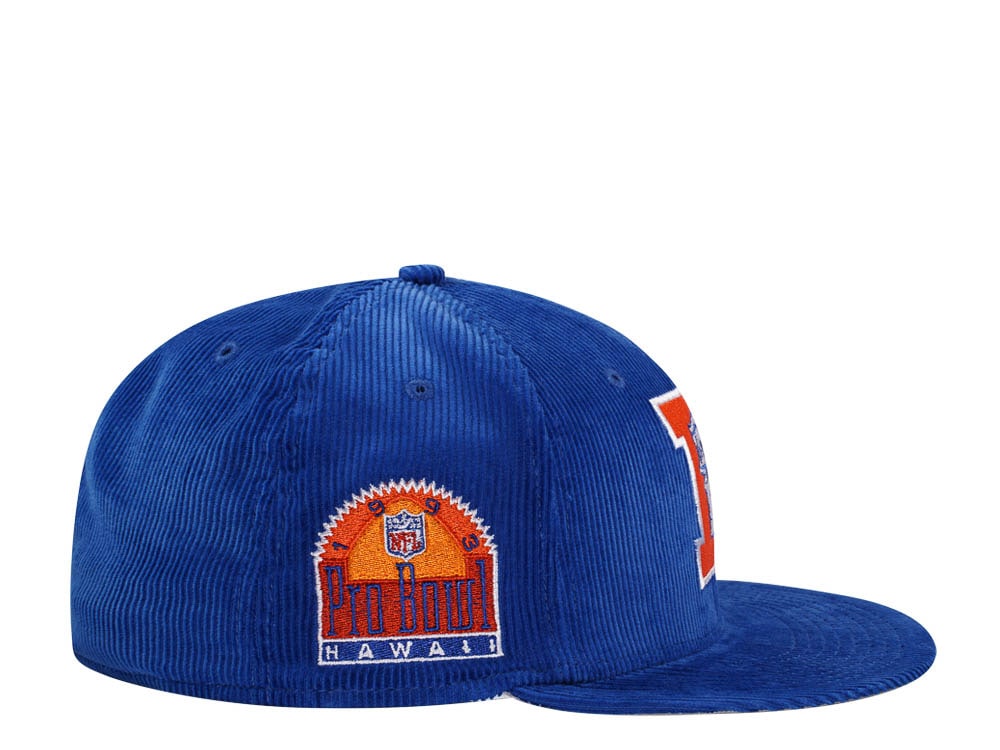 New Era Denver Broncos Pro Bowl Hawaii 1993 Throwback Cord Edition 59Fifty Fitted Hat