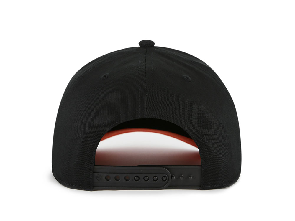 47Brand Anaheim Ducks Black Hitch Snapback Hat
