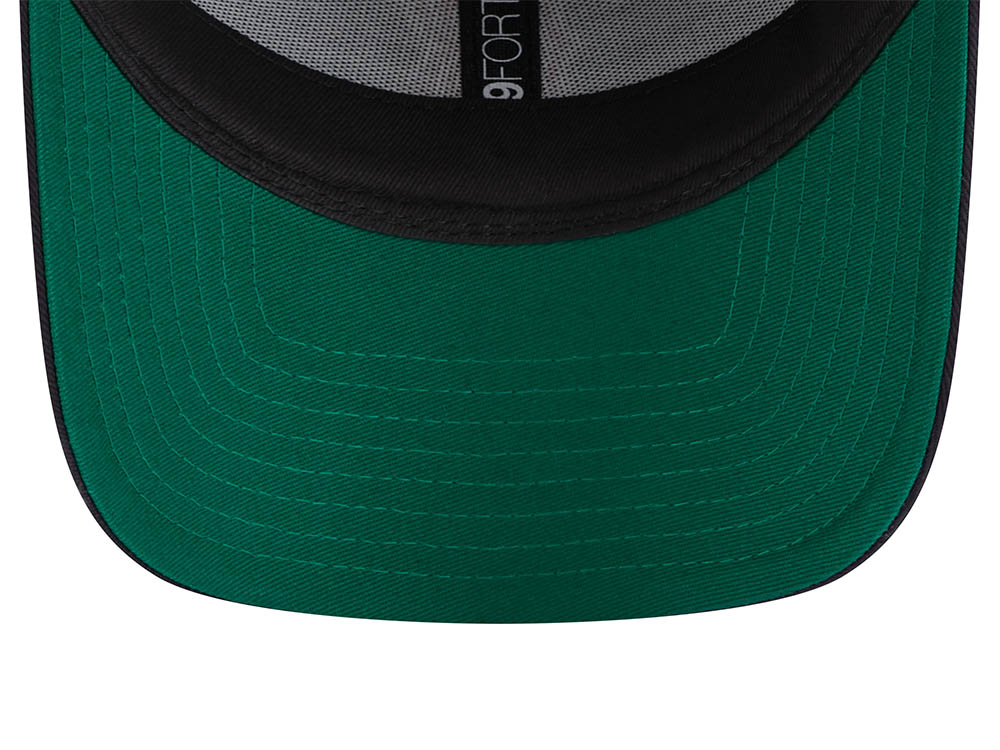 New Era Boston Red Sox Navy Throwback 9Forty Strapback Hat