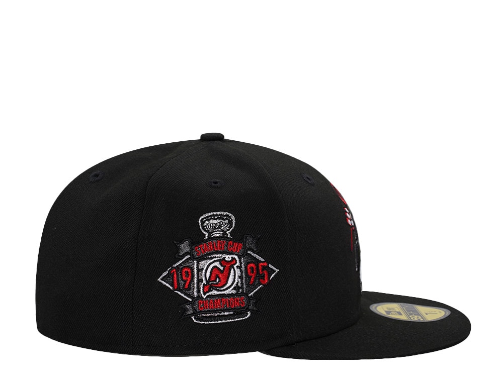 New Era New Jersey Devils Stanley Cup 1995 Black Prime Edition 59Fifty Fitted Hat