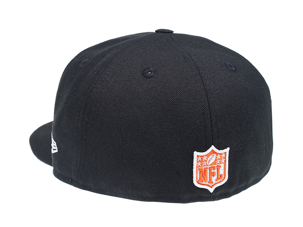 New Era Chicago Bears Black and Orange 59Fifty Fitted Hat