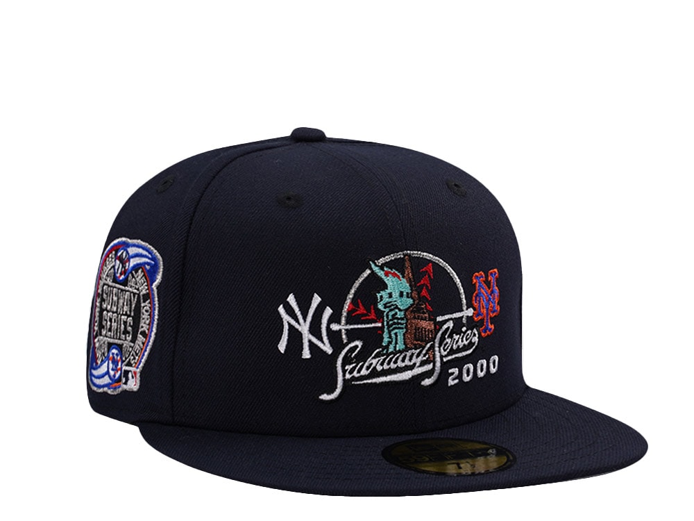New Era New York Yankees Subway Series 2000 Navy Prime Edition 59Fifty Fitted Hat