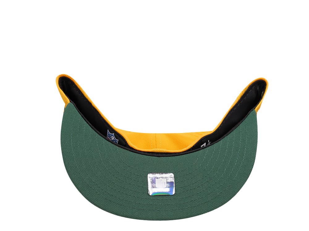 New Era Green Bay Packers Yellow Olive Edition 59Fifty Fitted Hat