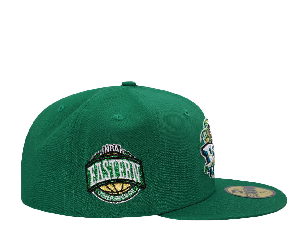 New Era Detroit Pistons Eastern Conference Green Prime Edition 59Fifty Fitted Hat