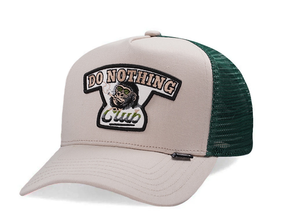Djinns HFT Do Nothing Club Gorilla Khaki Trucker Snapback Hat