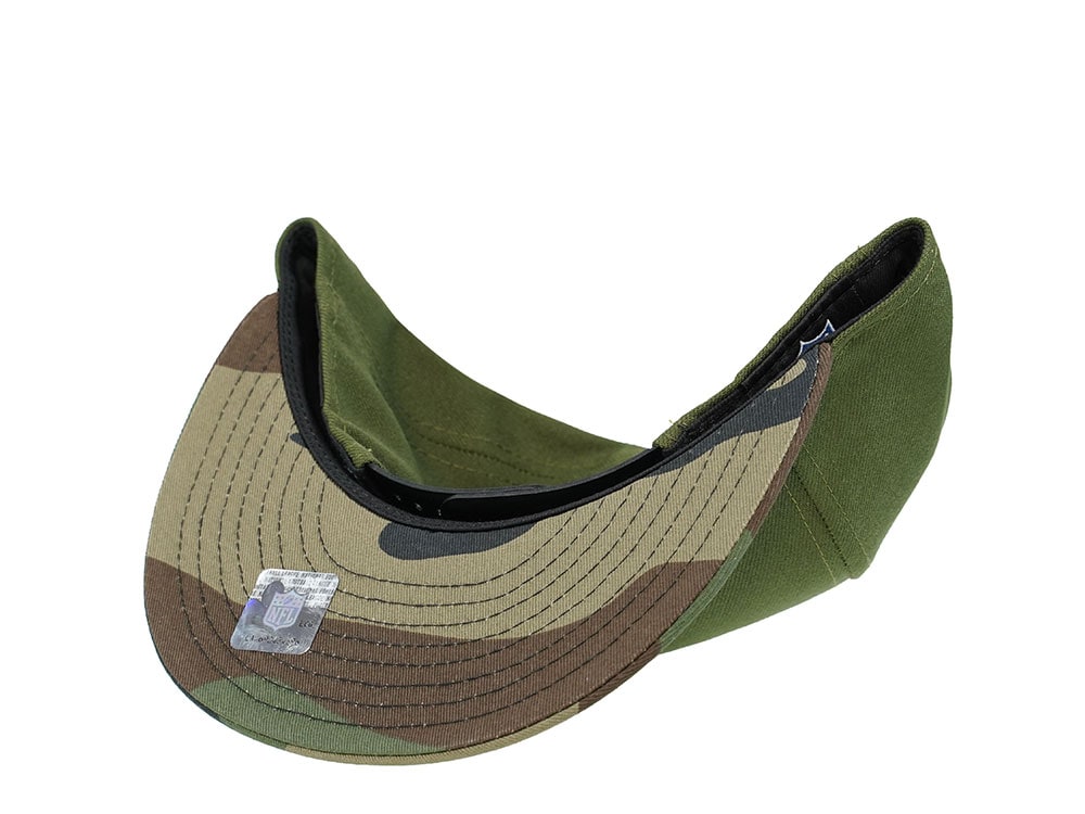 New Era Green Bay Packers Camo Two Tone 9Fifty Snapback Hat