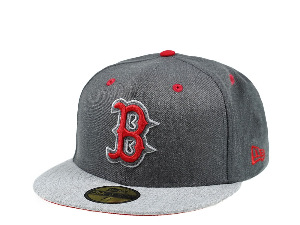 New Era Boston Red Sox Heather Pop Two Tone 59Fifty Fitted Hat
