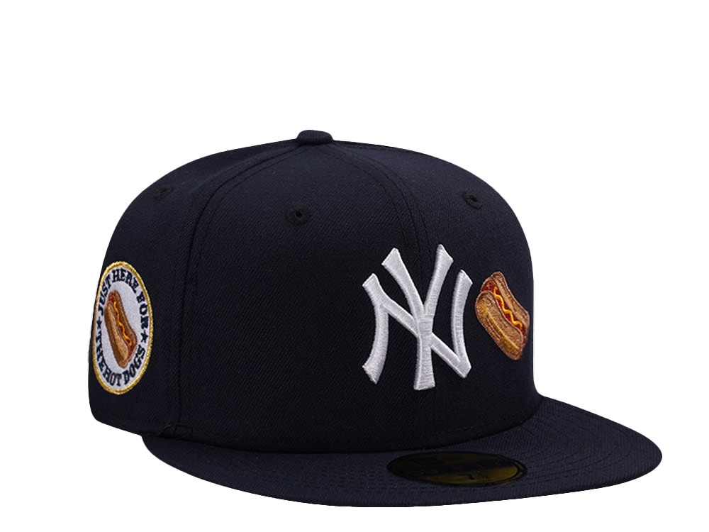 New Era New York Yankees Hotdogs Navy Prime Edition 59Fifty Fitted Hat