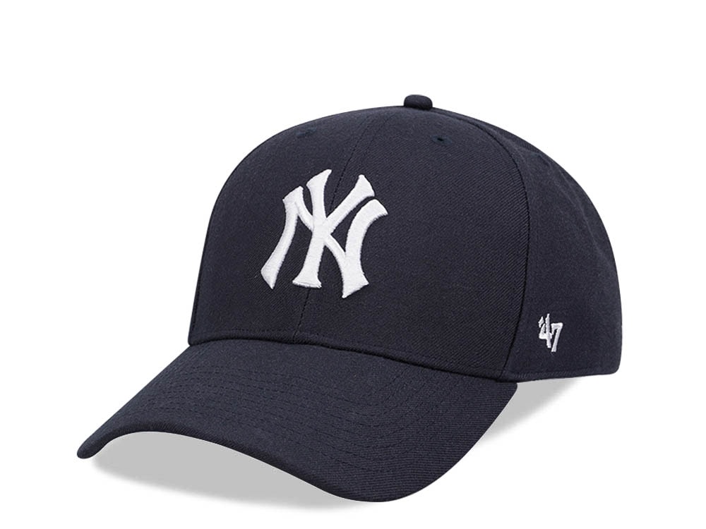 47Brand New York Yankees Navy MVP Snapback Hat