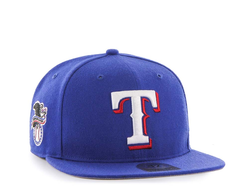 47Brand Texas Rangers Sure Shot Captain Snapback Hat