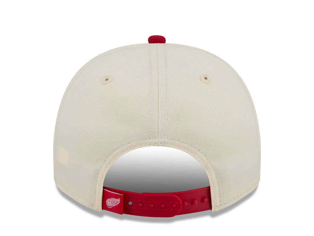 New Era Detroit Red Wings Classic Logo Two Tone Edition 9Fifty A Frame Snapback Hat