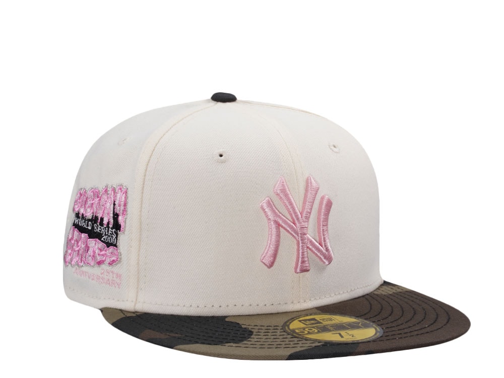 New Era New York Yankees World Series 2000 Chrome Two Tone Edition 59Fifty Fitted Hat
