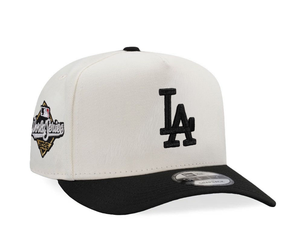 New Era Los Angeles Dodgers World Series 2025 Chrome Two Tone Edition 9Fifty A Frame Snapback Hat