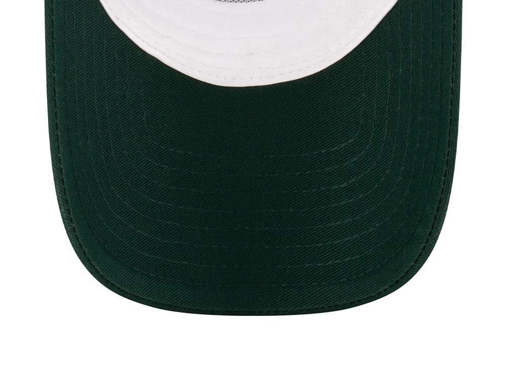 New Era License Plate Dark Green Trucker A Frame Snapback Hat