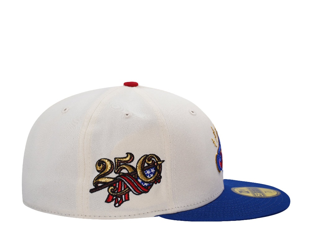New Era Atlanta Braves 250th Anniversary Chrome Two Tone Edition 59Fifty Fitted Hat