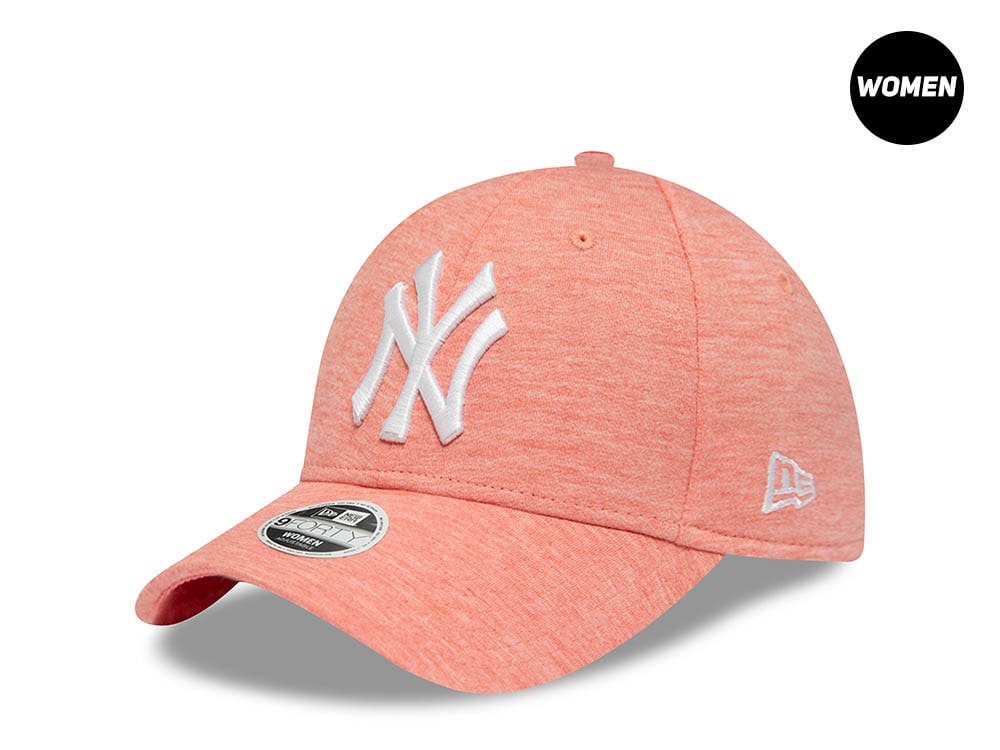 New Era New York Yankees Jersey Peach Womens 9Forty Strapback Hat