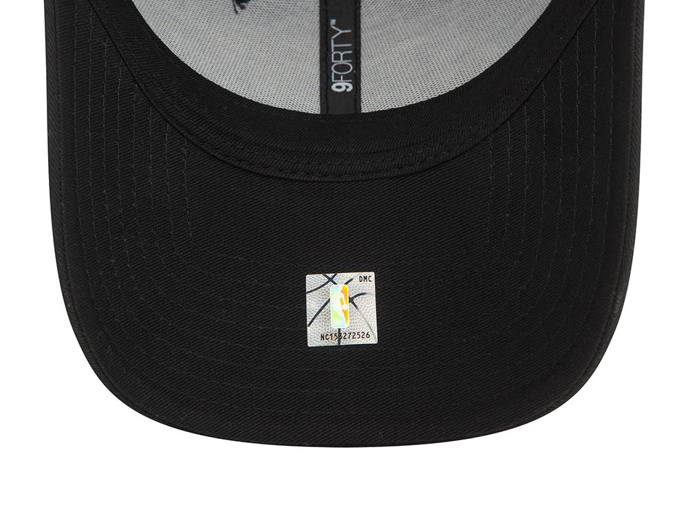 New Era Los Angeles Lakers Black Metallic 9Forty Strapback Hat