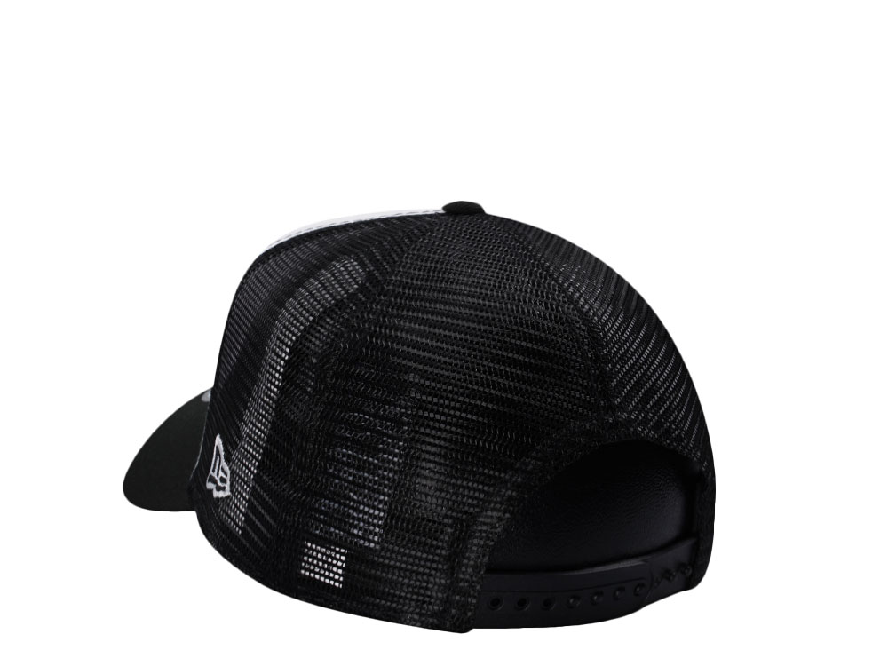 New Era New York Yankees White Classic Edition 9Forty A Frame Trucker Snapback Hat