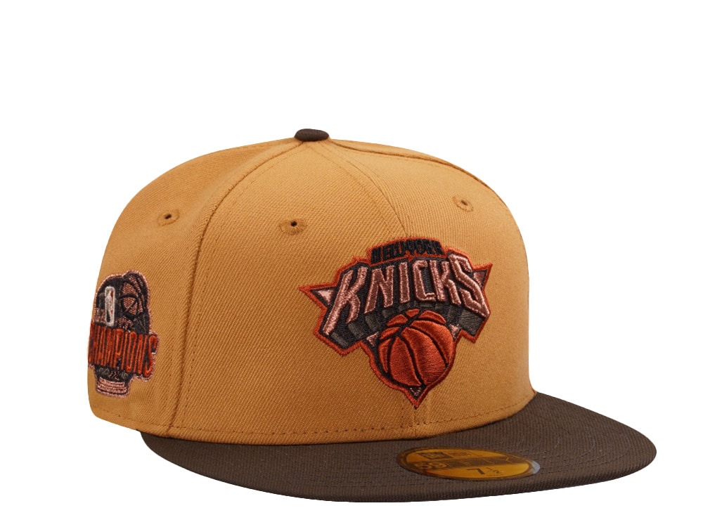 New Era New York Knicks NBA Champions 2026 Panama Two Tone Edition 59Fifty Fitted Hat